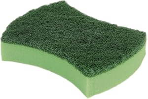 Cofan Pack de 3 estropajos Multiusos | Color Verde | Medidas 10,5 x 8,5 x 2,5 cm