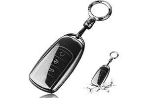 SRUMVOAT 2 Pack Car Key Cover For Jaecoo 7 Key Fob Holder, With 2 Car Key Holder, Compatible With Chery Jaecoo Tiggo Max Omoda 4 Buttons Car Keys, Soft Tpu Case, Full Protection, Waterproof And Drop-Proof