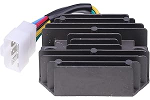 FP FRIDAYPARTS 12V 6 Wires Voltage Rectifier Regulator 185516061 for Perkins Engine 102-04 102-05 103-06 103-07 103-09 103-10 402D-05 403C-11 403D-07 403D-11