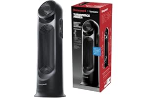 Honeywell TurboForce Power Oszillierender 2-in-1-Turmventilator mit hoher Geschwindigkeit