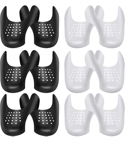 8 Coppie Di Protezioni Per Scarpe Anti-rughe - Regolabili Per Uomo E Donna - Trasparenti