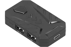 ‎SXHLSELLER Sxhlseller Game Keyboard Mouse Adapter Tragbarer Tastatur- und Mausadapter Gamecontroller-Konverter für PS3/PS4/PS5/Xbox360/Xbox ONE Tastatur-Maus-Konverter