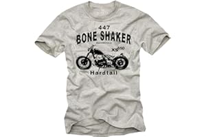 MAKAYA Bobber XS650 Biker T-Shirt - Maglietta Moto Chopper