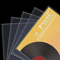 10 PLASTIC LP PLATENHOEZEN VINYL (0,15 MM EXTRA DIK