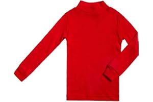 BABIDU Canottiera Semi-Moschettiere Unisex per Bambini con Collo Alto, Linea Punt NOU, Abbigliamento Unisex per Ragazzi e Ragazze dai 2 ai 16 Anni, Canottiera a Maniche Lunghe in Cotone e Poliestere