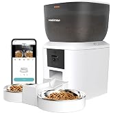 Haustier QQ029-Dual 1080P Gece G&ouml;r&uuml;ş Kameralı Akıllı Kedi Mama Kabı, Tuya App-Wifi Uzaktan Kontrol, Sesle &Ccedil;ağırma, 2.4Ghz/5Gh