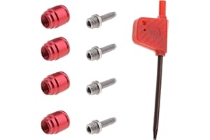 FRDHEE Kit de oliva para frenos de disco de bicicleta, 4 juegos de conectores de oliva para bicicleta, kit de conectores de oliva para SRAM AVID