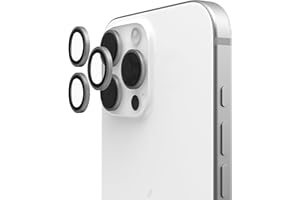 URBAN ARMOR GEAR Kameralinsen Schutz kompatibel mit iPhone 16 Pro Max / 16 Pro / 15 Pro Max / 15 Pro / 14 Pro Max / 14 Pro Kamera-Schutz (Ultra-Klar, Kratzfest, Titanlegierung, Inkl. Montagekit)