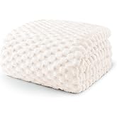 Exclusivo Mezcla Flannel Fleece Sofa Blanket, Jacquard Check, 150 &times; 200 cm | Double Sided Soft, Lightweight, Outdoor, Machine