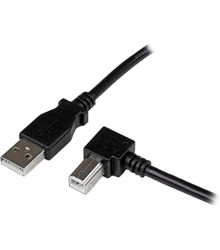 Câble MIDI Snakebite 1m - 5 Broches DIN, 1 Prise Droite + 1 Prise Coudée - Blindage Pour Qualité Audio Optimale