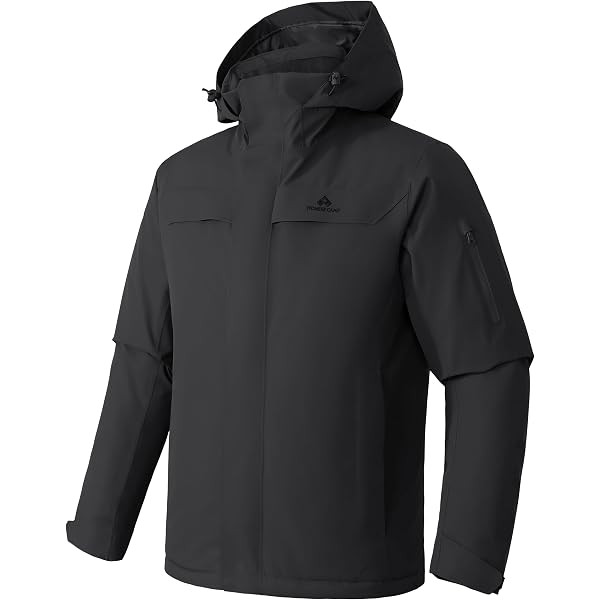 Giacca Softshell Uomo Killtec KOW 163 Con Cappuccio Rimovibile | Antivento E Impermeabile 10.000 Mm | Traspirante E Senza PFC