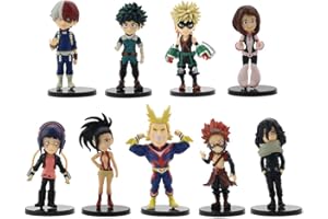 ZHONGKAIHUA My Hero Academia Figuras 6,5-10,7 cm Pop/Toga/Deku/Kirishima/Todoroki/Banpresto/Bakugo/Tsuyu/Tomura/Dabi Academia Set