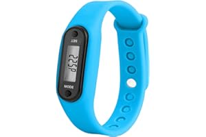 Digital Pedometer Watch Sports Wristwatch, Sbyhbhyds Electronic Student Silicone Bracelet for Kids Children,Activity Tracker Monitor, Outdoors Kilometer Step Counter Stopwatch,LED Backlight