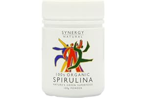 Synergy Natural Organic Spirulina Powder, 100g