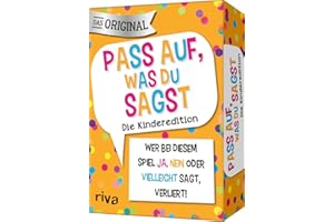 Pass auf, was du sagst – Die Kinderedition: Wer bei diesem Spiel »Ja«, »Nein« oder »Vielleicht« sagt, verliert! | Das Original. Das perfekte Geschenk. Für Kinder ab 6 Jahren