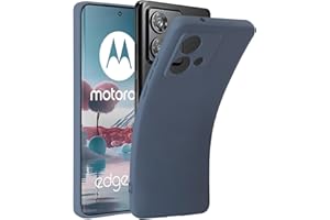 32nd Silicone Liquido Custodia Antiurto Slim Cover per Motorola Edge 40 Neo Custodia Protettiva Compatta, Sottile e Resistente - Grigio