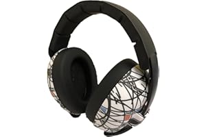 Banz Bubzee Baby-Gehörschutz 0–36 Monate –– Baby-Kopfhörer mit lauter Geräuschunterdrückung und Ohrenschützern für Kleinkinder, verstellbare Größe.