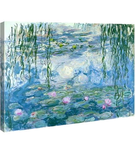 Wee Blue Coo Monet London Parliament Winter Kunstdruck – 30x41 Cm (12x16 Zoll), Hochwertiger Art Print