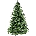 Giulia Grillo Premium Christmas Tree 5ft, 1228 Branches, Realistic, Easy to Assemble, Bushy, PE/PVC, Green, Foldable Metal Stand