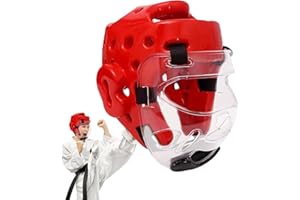keloppasit Protège-Tête pour Kickboxing | Casque d'Entraînement de Combat - Équipement de Boxe Ergonomique pour Muay Thai, Arts Martiaux, MMA et Karaté