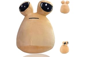 PHASZ Alien Pou, My Pet Alien Pou, Alieno Pou di Peluche, Kawaii Ripieno di Animali di Peluche Giocattolo di Gioco di Bambola per Ragazza Bambino Regalo