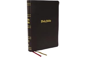 KJV Holy Bible: Super Giant Print with 43,000 Cross References, Brown Bonded Leather, Red Letter, Comfort Print: King James Version
