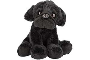 Suki Gifts International Yomiko Classics Dogs Plush Toy, Small Black Pug