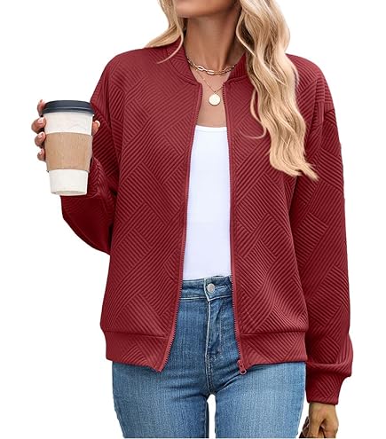 Bomber da donna classico Top a maniche lunghe con motivo floreale Giacca in felpa con cerniera Cappotto con rever corto Giacca pilota primavera autunno Giacca da volo leggera per donna