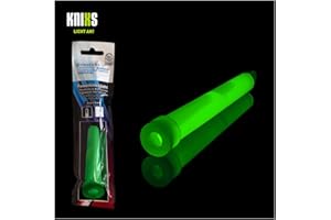KNIXS - 1x Power Knicklicht, seit 15 Jahren in Profiqualität, Glowstick einzeln verpackt - 150 x 15 mm - Leuchtstab - 7 einfarbig Leuchtend - für Party, Festival, Karneval, Outdoor oder Notlicht