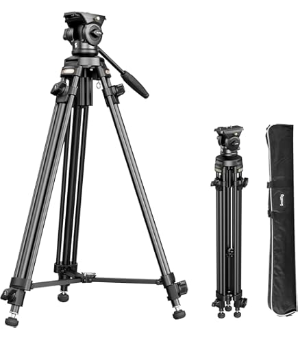MANFROTTO - Stativo cine 3 sez. con gamba di livellamento