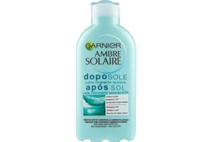 Garnier Ambre Solaire Doposole, Latte Idratante Lenitivo, Arricchito con Aloe Vera, 200 ml