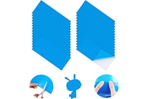 GUKASXI Lot de 30 rustines autocollantes en vinyle pour réparation de bateaux pneumatiques, kayaks, canoës, piscines, produits gonflables (15 x 20 cm)