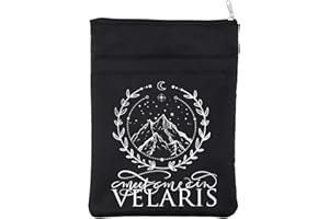 BAUNA ACOTAR Merchandising Book Sleeve A Court Of Thorns And Rose Couverture de livre Meet Me In Velaris Cadeau The Night Court Cadeau de littérature SJM