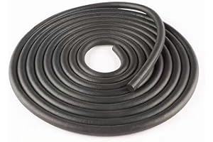 SILKWISH 5 Meter Rundschnur Fugen-Dichtschnur, Ø4mm Durchmesser Fugenschnur Füllschnur, EPDM Fugenfüllprofil Fugenabdichtung, Fugen-Dichtung für Fuge und Spalt Beton Füllung