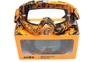 MOTOPARTS Lunettes de Motocross, Enduro, VTT, Ski, Snowboard, Supermotard, Offroad