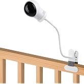 AOZTSUN Eufy Spaceview, Spaceview Pro ve Spaceview S Video Bebek Monit&ouml;r&uuml; Kamerası ile Uyumlu Esnek Klips Kelep&ccedil;eli Montaj 15