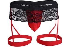 SARGE KNIVES Ropa interior sexy mariquita bragas de encaje mejora la bolsa de bikini bragas para hombres tanga bolsa de pene gay calzoncillos para hombre