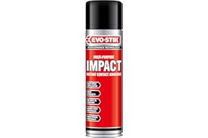EVO-STIK Impact Adhesive Spray 200ml - Bonds Immediately on Contact - High Shear Strength