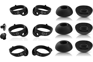 6 par ersättande öronspetsar för Bose QuietComfort Ultra Earbuds (2023) & Bose QuietComfort öronsnäckor II (2022) – halkskydd