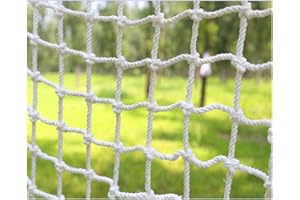 Maran Filet de protection pour balcon en maille transparente pour chats et oiseaux, sans perçage, avec corde de fixation et serre-câbles