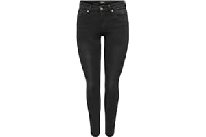 ONLY Female Skinny Jeans ONLWAUW Mittlere Taille Skinny Fit Jeans