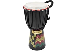 Percussion Workshop BDJ630K 6-Inch Head Kente Djembe Drum