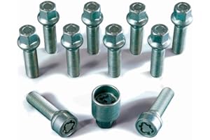 H&R Tornillo de Rueda Esférico R14 M14x1.50 - Longitud 68mm