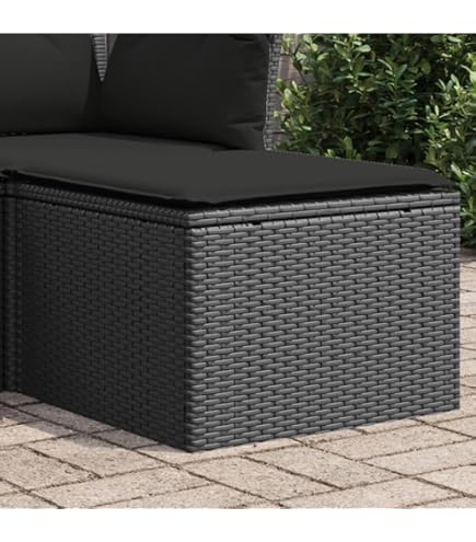 Pouf Diva Per Esterni - Sgabello Da Giardino In Resina Riciclata Wengé 56x56x39 Cm - Foto 11