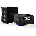 KASEPE Mini PC Intel Alder Lake-N95(Up to 3.4Ghz) 4 Cores/4 Threads,16GB LPDDR5 512GB M.2 SSD Mini Desktop Computer,Mini Computer with Dual WiFi Bluetooth 4.2 4K Gigabit Ethernet Micro PC RGB Light