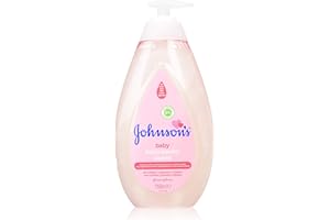 Johnson's Baby miękka kąpiel (1 x 750 ml), żel do kąpieli dla niemowląt, delikatnie oczyszczający, żel pod prysznic dla dzieci z formułą "Nie płacz już", mydło dla noworodków
