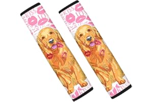 Showudesigns Lot de 2 housses de ceinture de sécurité pour voiture, doux et confortable