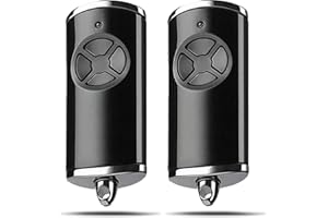 ANBWEHR 868,3 BS MHz - Télécommande de porte de garage - Compatible avec Hörmann bs HSM4 HSE2 HS1 HS4 HSZ1 HSZ2 - Émetteur manuel - 2 pièces