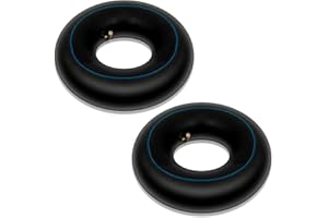 KEBITEDAMAI 2 Pz 4.10/3.50-4 Pollici Camera d'aria per Carriola, Tubo Camera d'Aria di Ricambio Pneumatico per Ruote di Carriole, Camera Aria per Tosaerba, Carrelli a Mano, Ruota Carriola