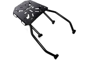 AEspares Black Luggage Carrier Rack Compatible with Royal Enfield Guerrilla 450